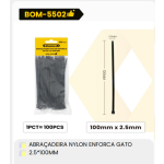1箱尼龙夹具，用于固定猫2.5*100毫米（1箱=350PCS）