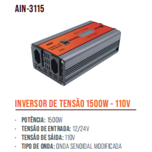 1箱电压逆变器1500W-110V（1箱=16PCS)