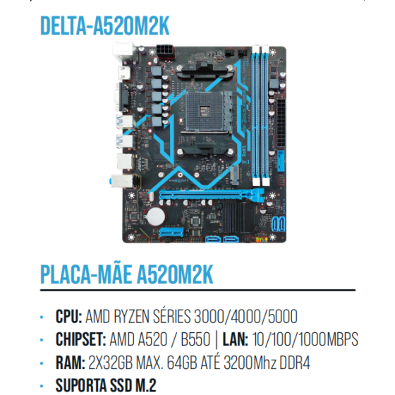 1箱主板ME A520M2K（1箱=20PCS)