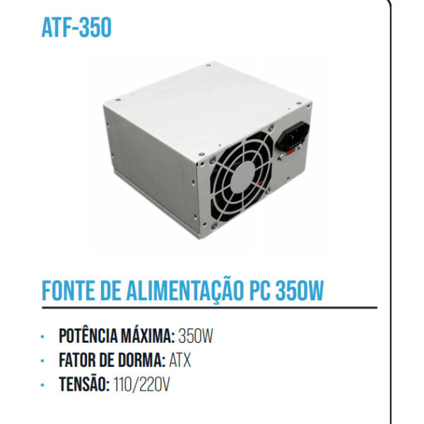 1箱PC电源350W（1箱=10PCS)