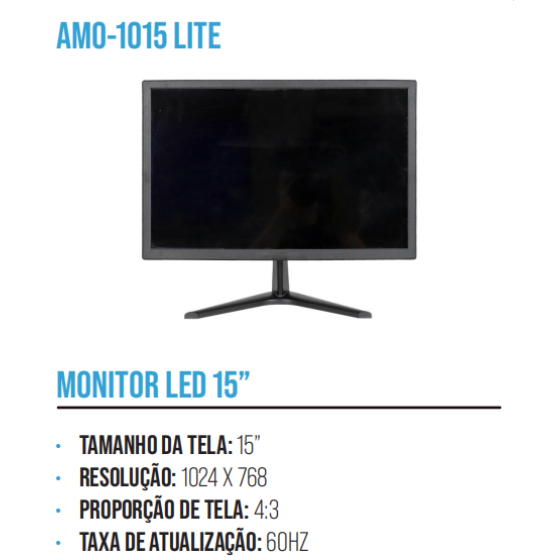 1箱显示器LED15英寸（1箱=10PCS)