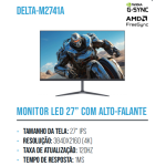 1箱带扬声器的27英寸LED显示器（1箱=4PCS)