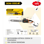 1箱电动链锯3200瓦20英寸英寸110V3200W5800转/分钟（1箱=4PCS）