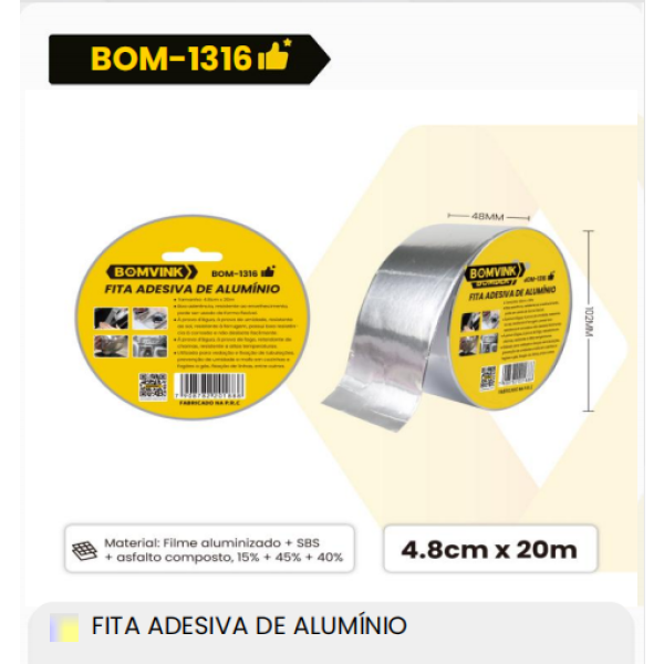1箱铝制粘合带（1箱=72PCS）