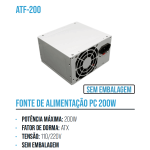 1箱电源供应器PC200W（1箱=10PCS)