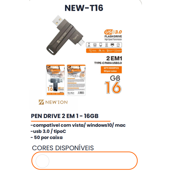 1箱U盘2EM1-16GB（1箱=1000PCS)