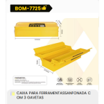 1箱带三个抽屉的工具箱（1箱=6PCS）