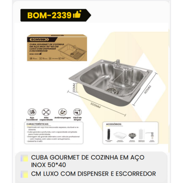 1箱厨房用ACO材质的美食柜不锈钢50*40豪华型带分配器和沥水架（1箱=5PCS）