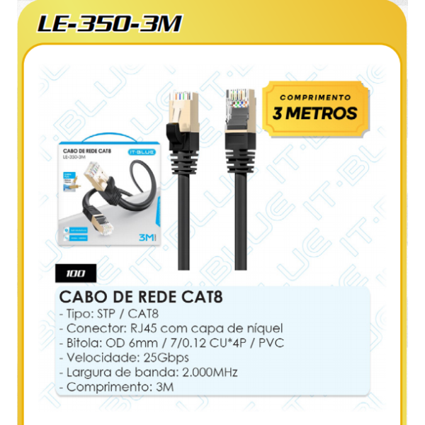 1箱CAT8网线（1箱=100PCS）