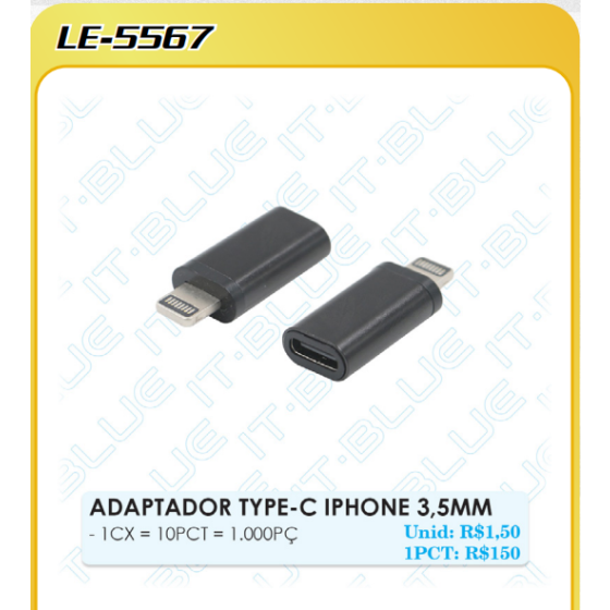 1箱Type-C转iPhone 3.5毫米适配器（1箱=10PCS）