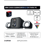 1箱迷你低音炮2.1声道适用于PC（1箱=20PCS)