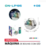 1箱带LED的泡泡机（1箱=8PCS）